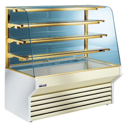 Refrigerated Display Curved Window