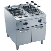 Gas Pasta Cooker 2 basin on cupboard-G22/CPA8