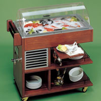 Fish refrigerated display