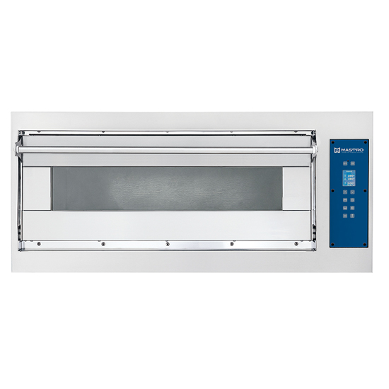 AIF0080 – Electric bakery oven for 2x 60x40cm h=27 cm with steam generator, digital control