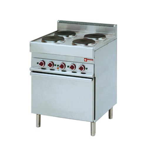 Electric Cooker 4 hobs with Convection oven