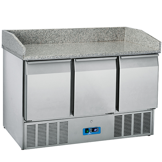9937T – pizza counter with 3 doors GN 1/1
