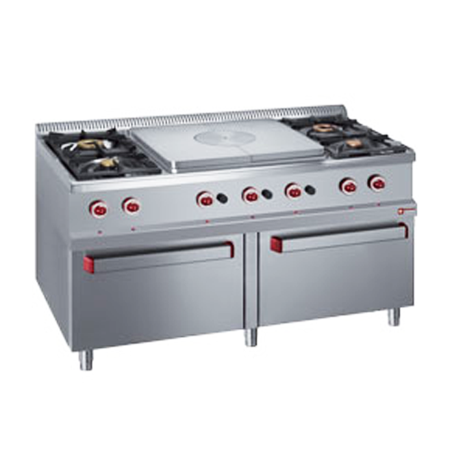 Gas Range 4 Burners with 2 Gas Oven