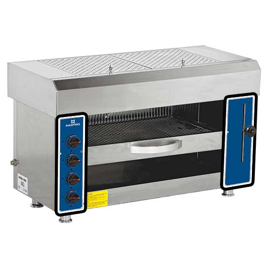 AJH0024 - Gas salamander with 4 burners