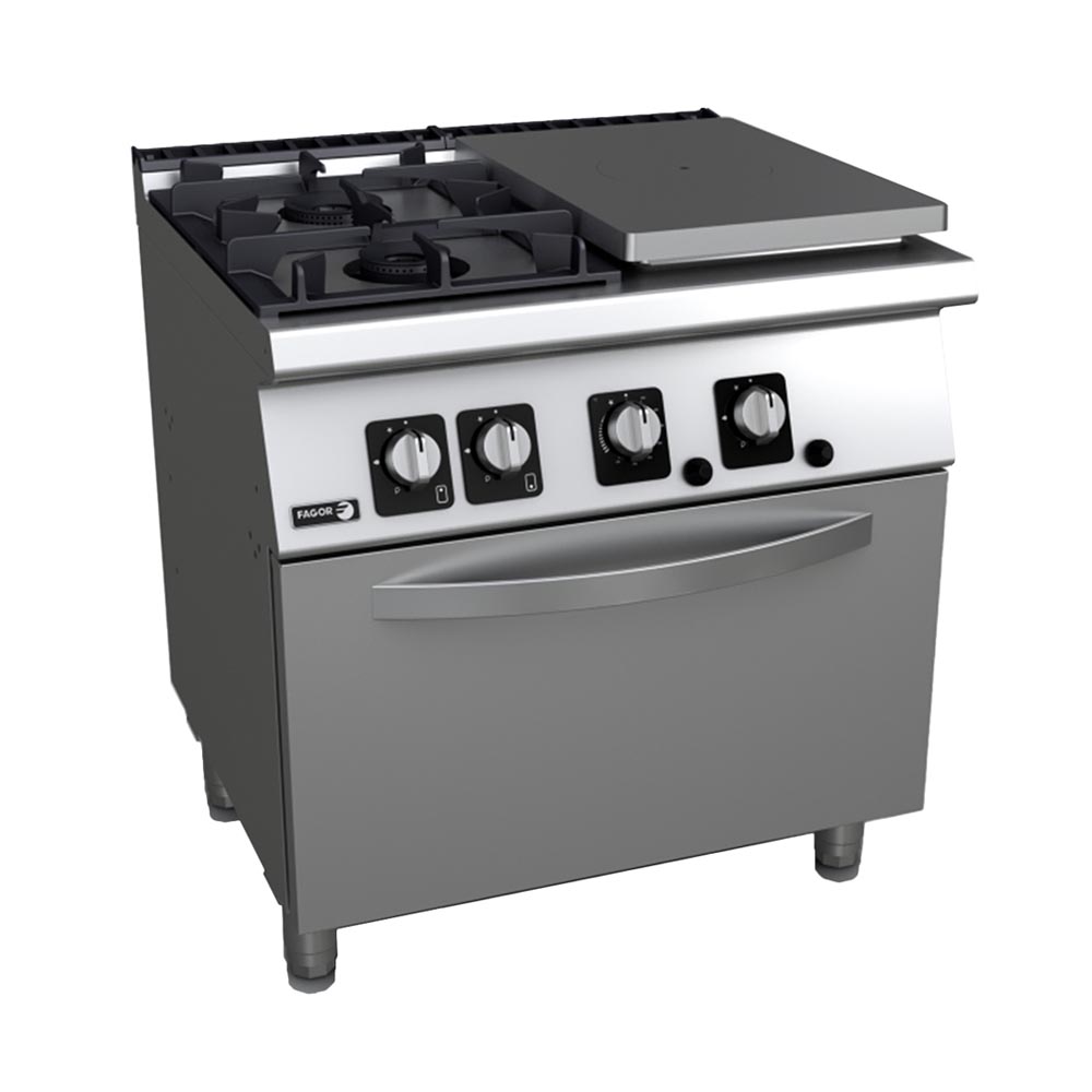 Gas solid Top with Open Burner - C-G731D