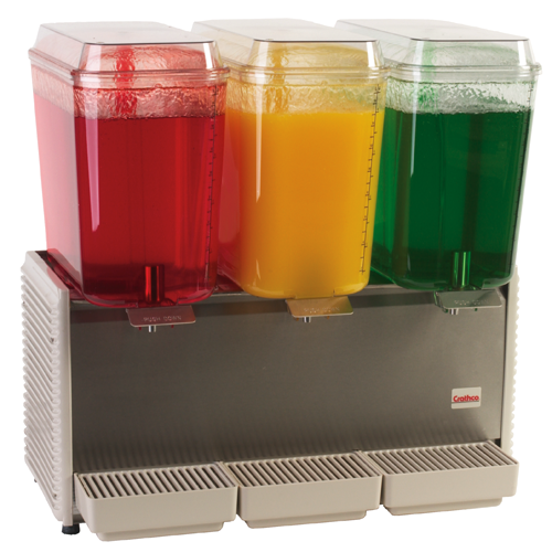 Cold Beverage Dispenser - 3 Bowl 