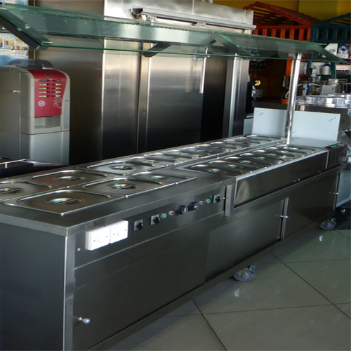 Bain-Marie/Cold display