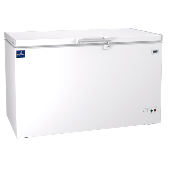 BGA0003/S – Chest freezer 395 litres with solid lid, -24°C