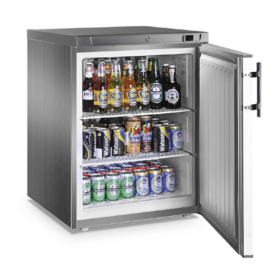 BMA0050/CI – Undercounter refrigerator in stainless steel, 200 litres, 0°/+8°C
